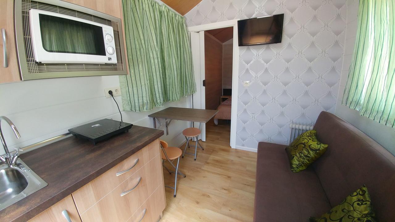 Camping Santa Tecla A Guarda Buitenkant foto
