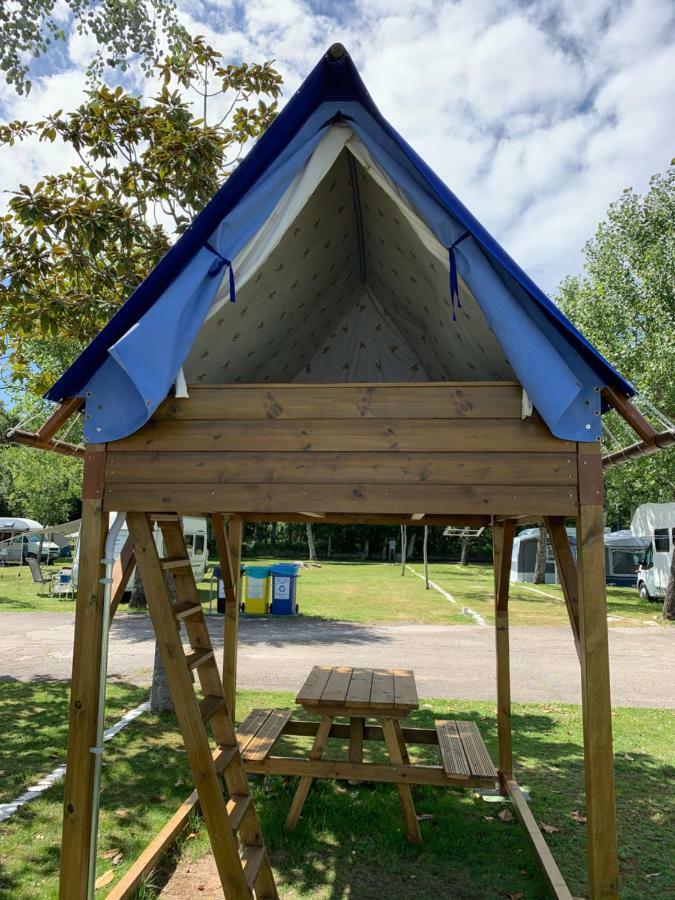 Camping Santa Tecla A Guarda Buitenkant foto